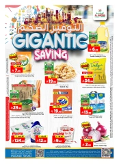 Page 1 in gigantic saving at Al Madina Hypermarket Saudi Arabia