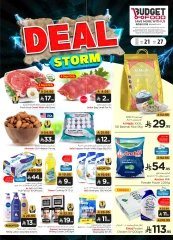 Page 1 in Storm Deal at Budget Food Saudi Arabia