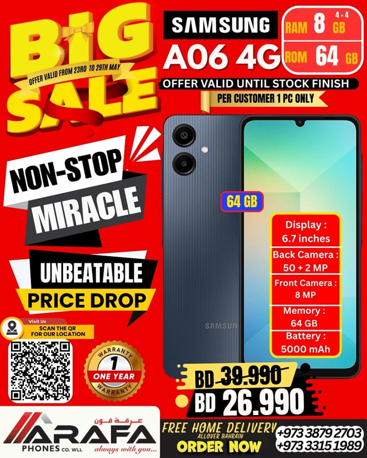 Page 6 in Mega Discount at Arafa phones Bahrain
