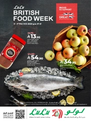 Page 1 in British Food Week Offers at lulu Saudi Arabia