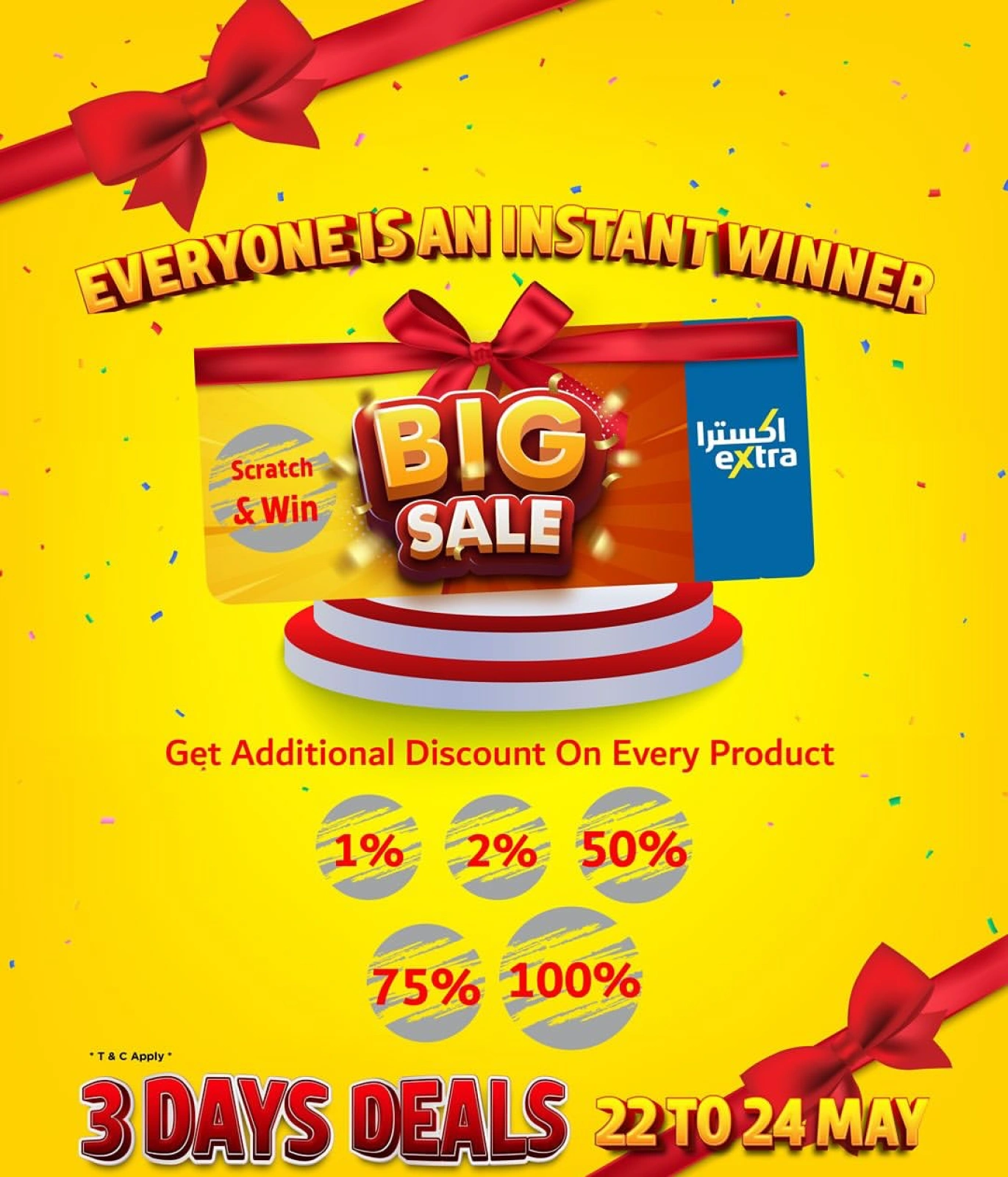 Página 1 en ofertas de 3 días en Tiendas Extra Bahréin