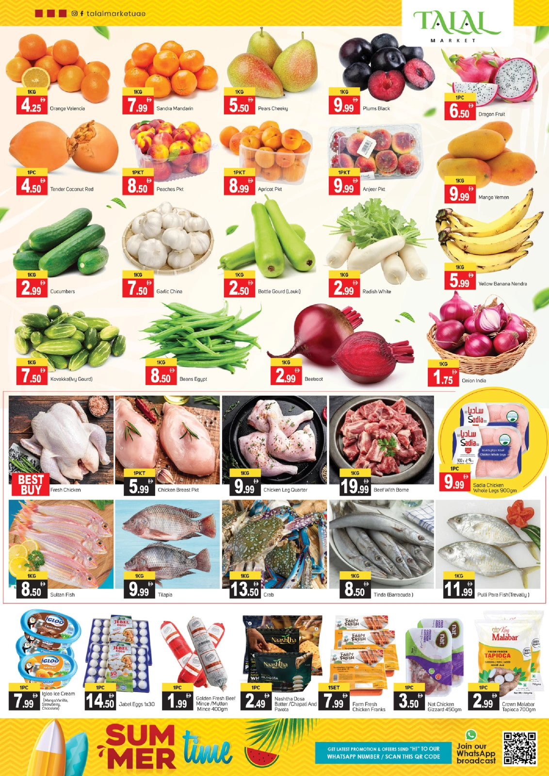 Page 2 in Summer time offers at Talal Market UAE