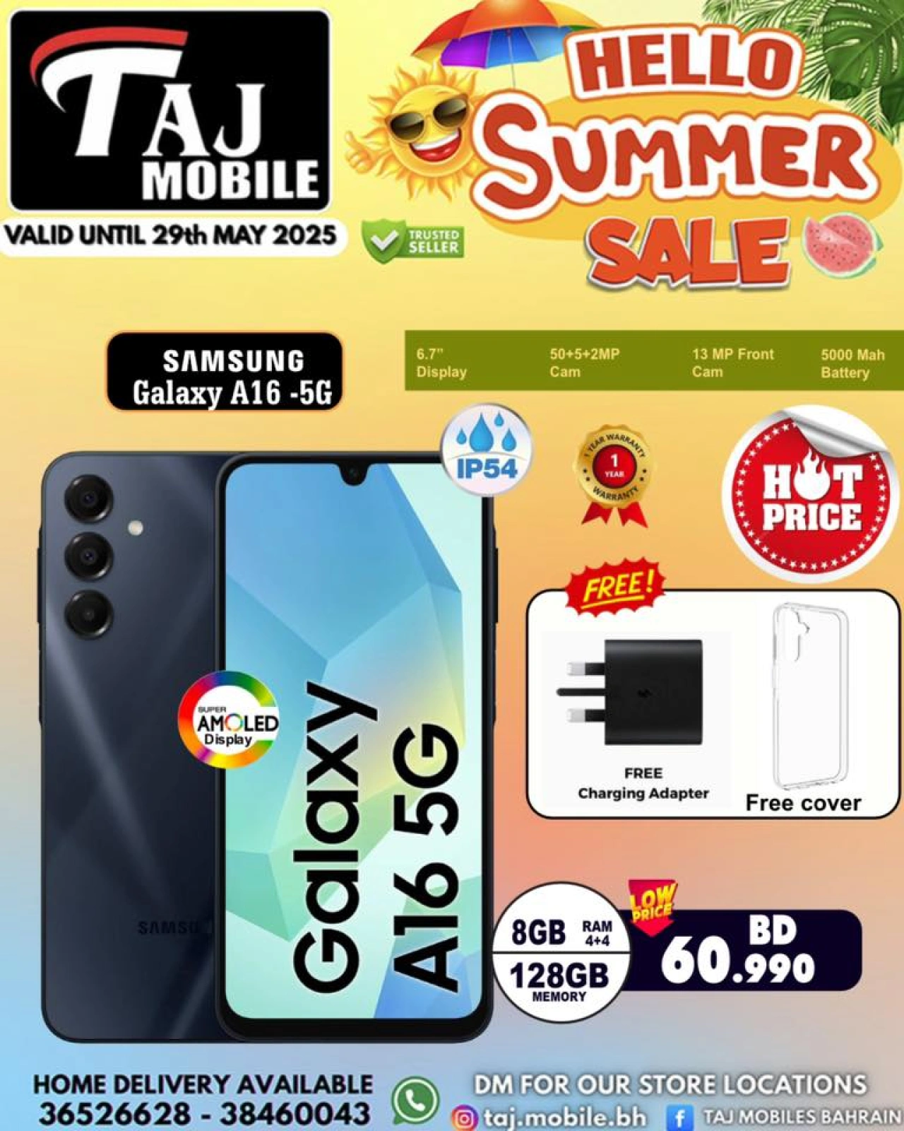 Page 5 in Hello summer offers at Taj Mobiles Bahrain