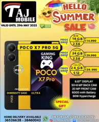 Page 31 in Hello summer offers at Taj Mobiles Bahrain
