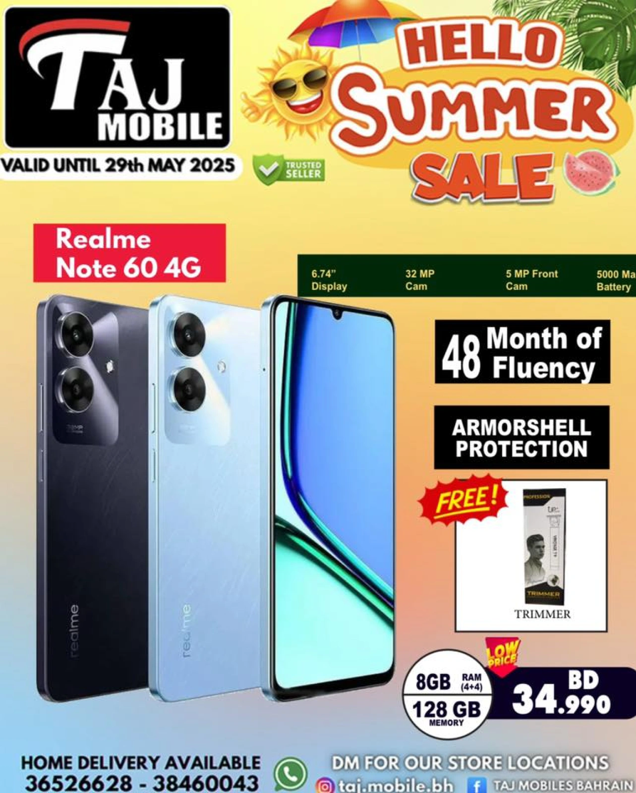 Page 49 in Hello summer offers at Taj Mobiles Bahrain