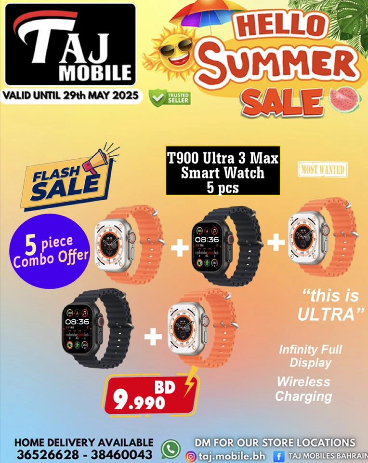 Page 60 in Hello summer offers at Taj Mobiles Bahrain