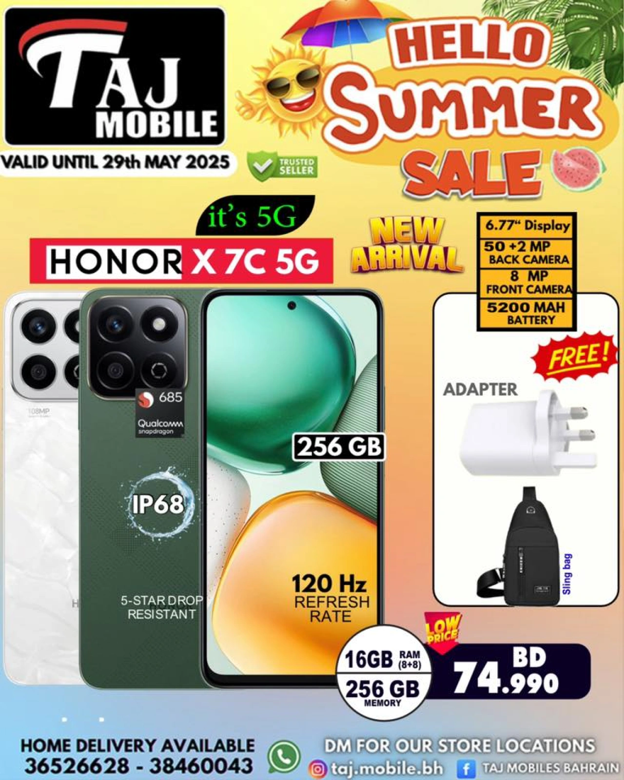 Page 38 in Hello summer offers at Taj Mobiles Bahrain