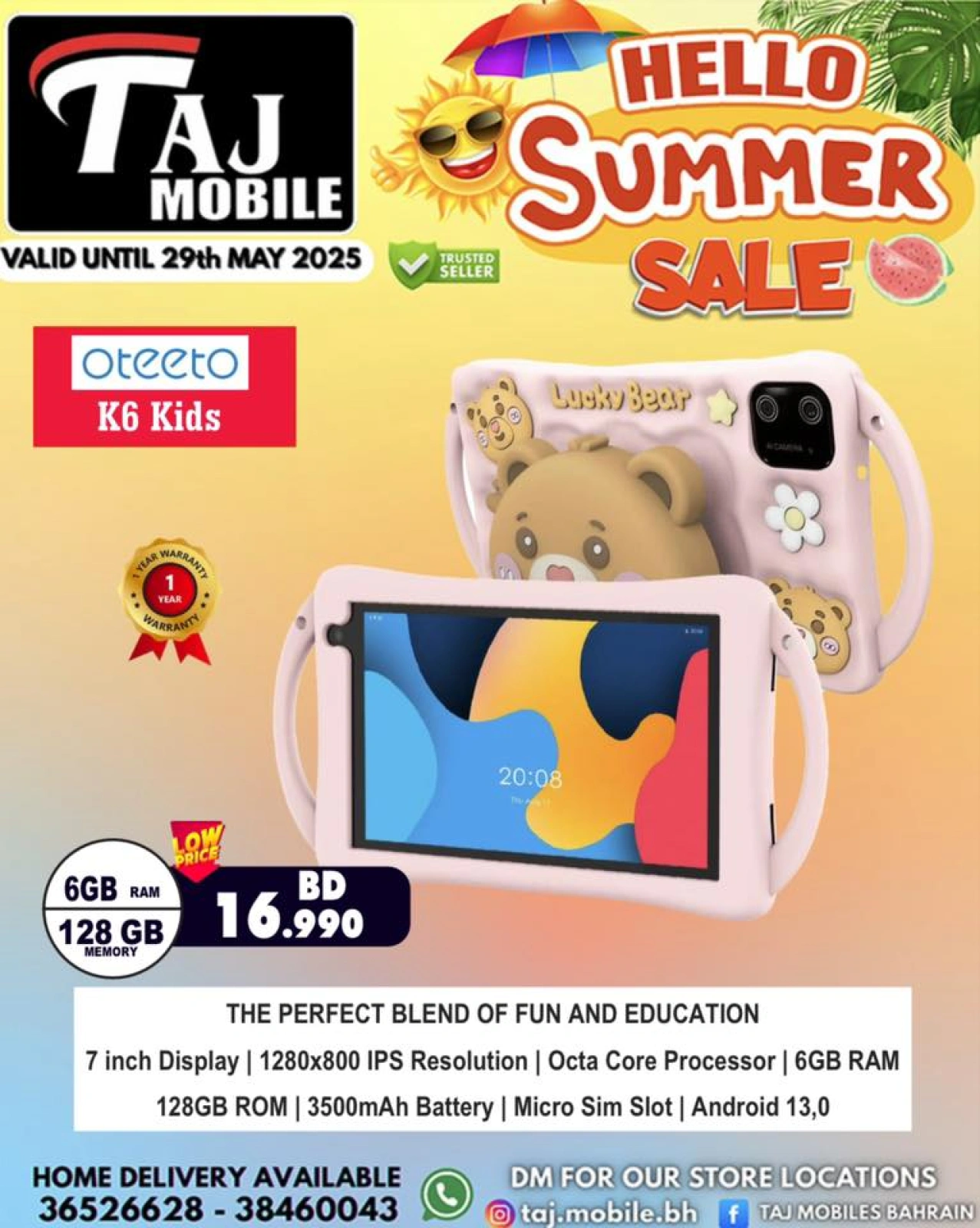 Page 55 in Hello summer offers at Taj Mobiles Bahrain