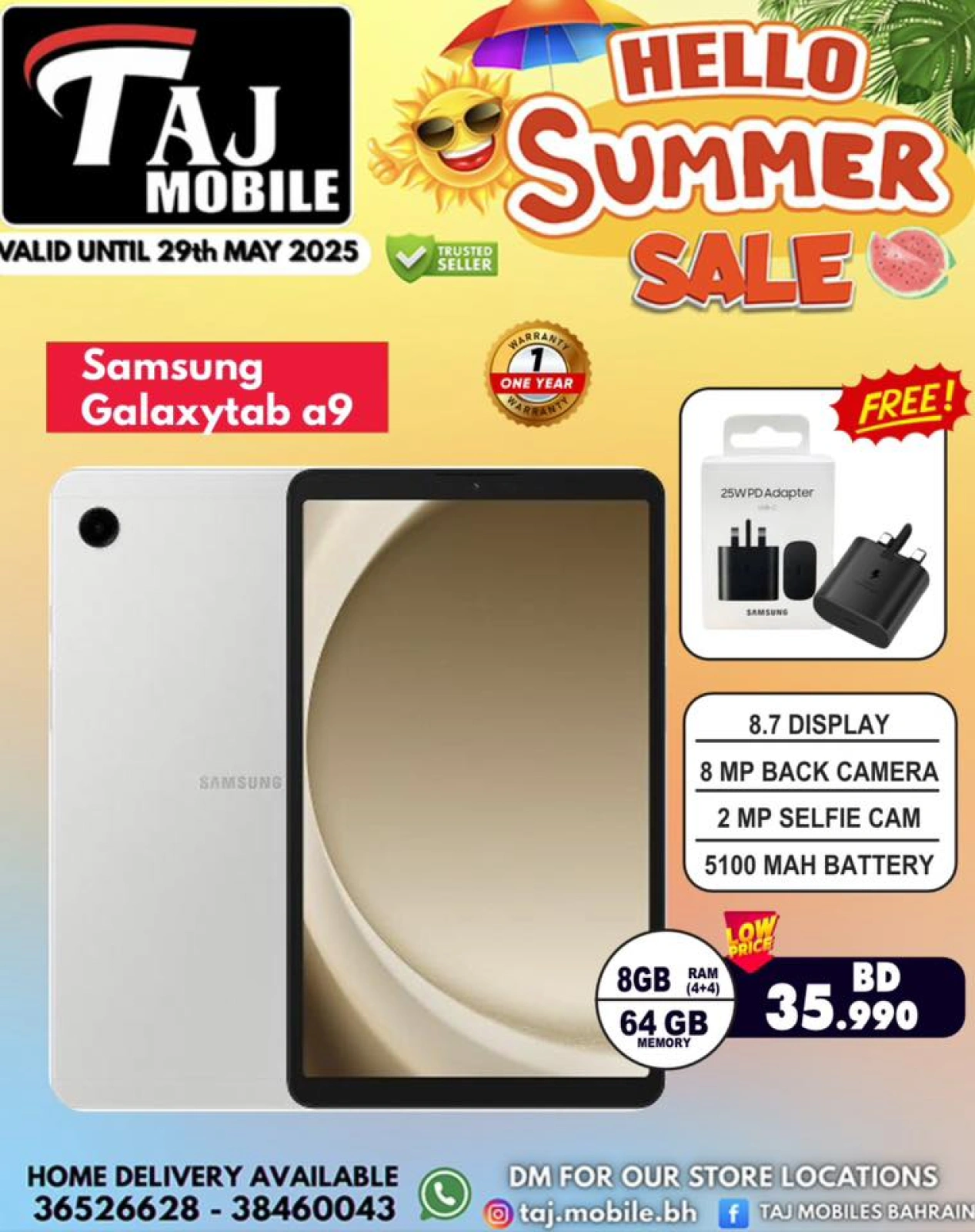Page 53 in Hello summer offers at Taj Mobiles Bahrain