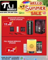 Page 61 in Hello summer offers at Taj Mobiles Bahrain