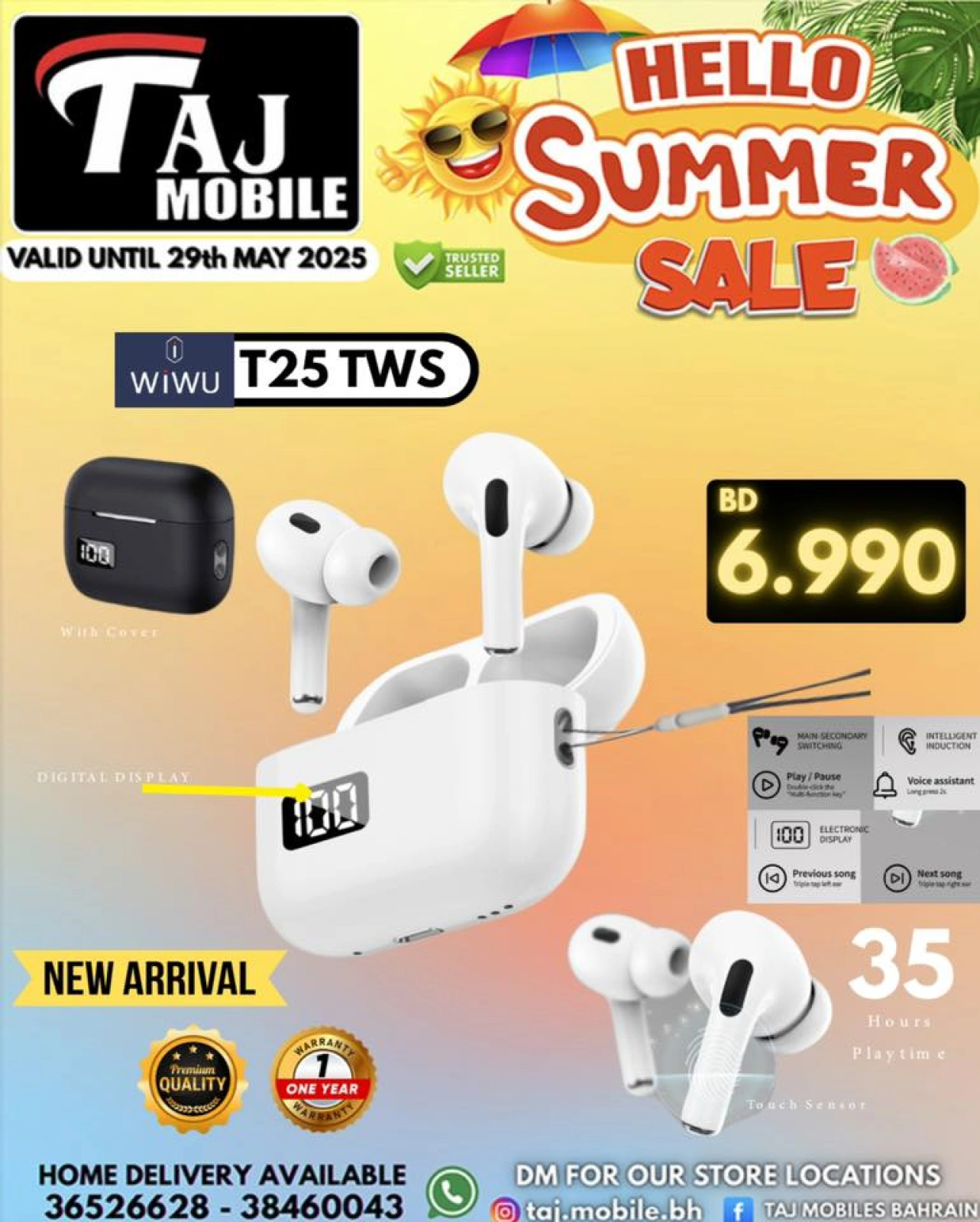 Page 59 in Hello summer offers at Taj Mobiles Bahrain