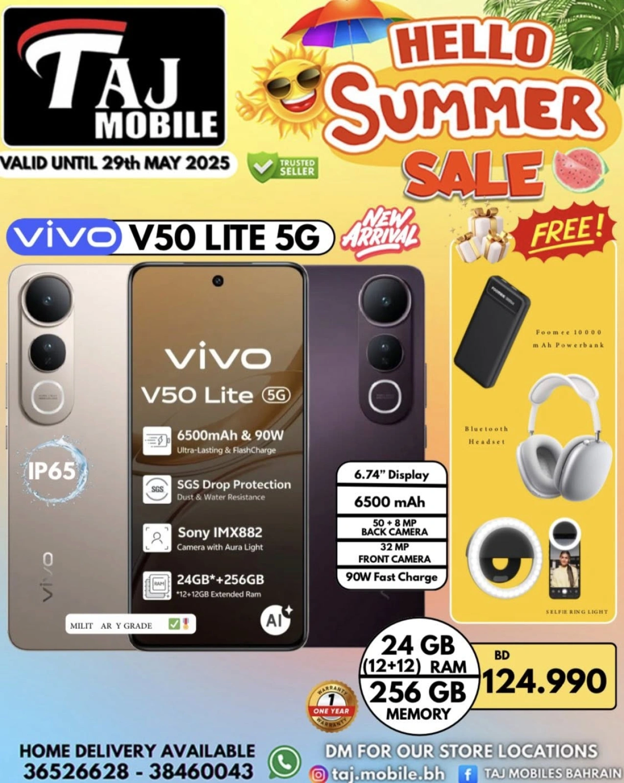 Page 22 in Hello summer offers at Taj Mobiles Bahrain