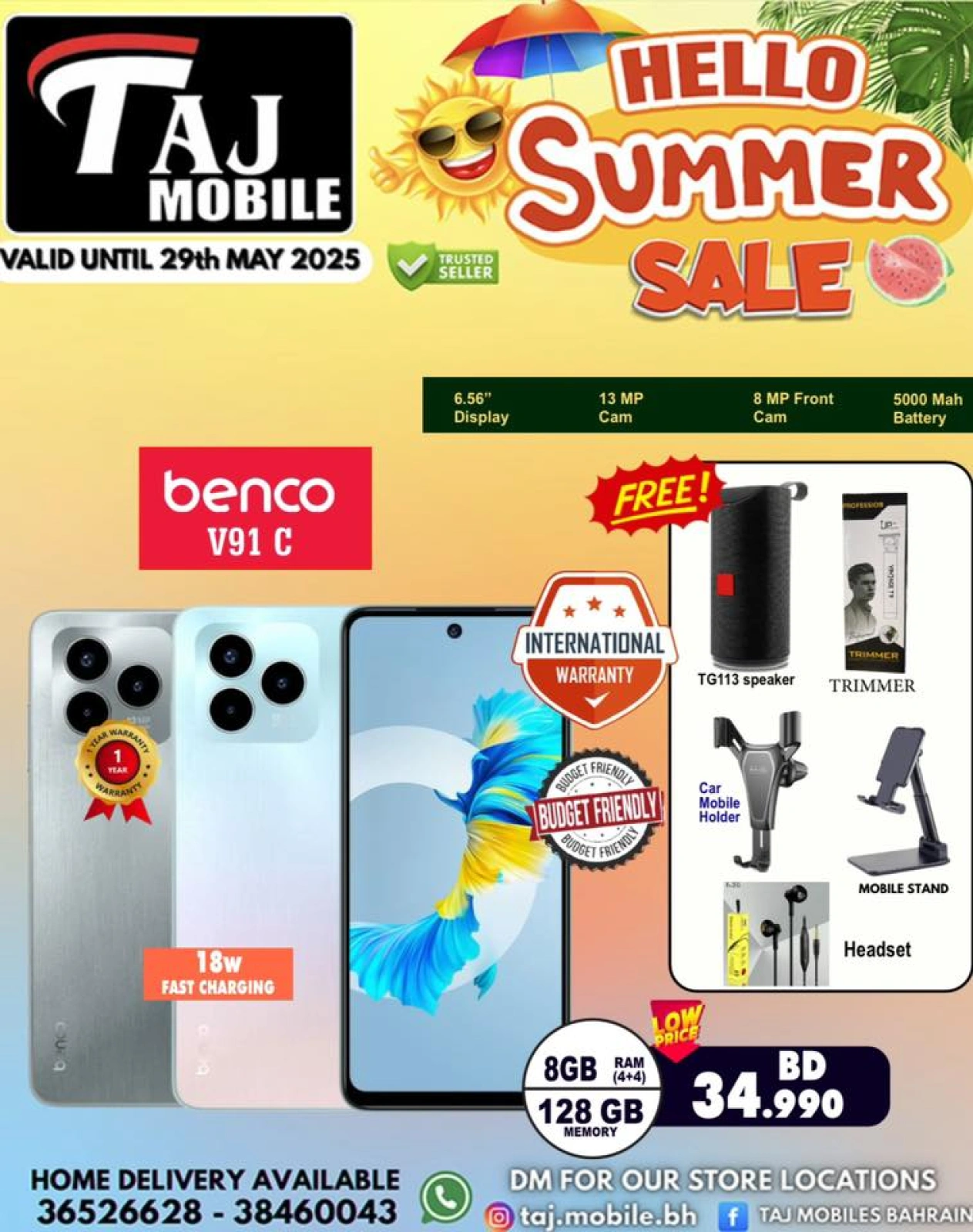 Page 48 in Hello summer offers at Taj Mobiles Bahrain