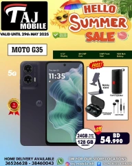 Page 37 in Hello summer offers at Taj Mobiles Bahrain