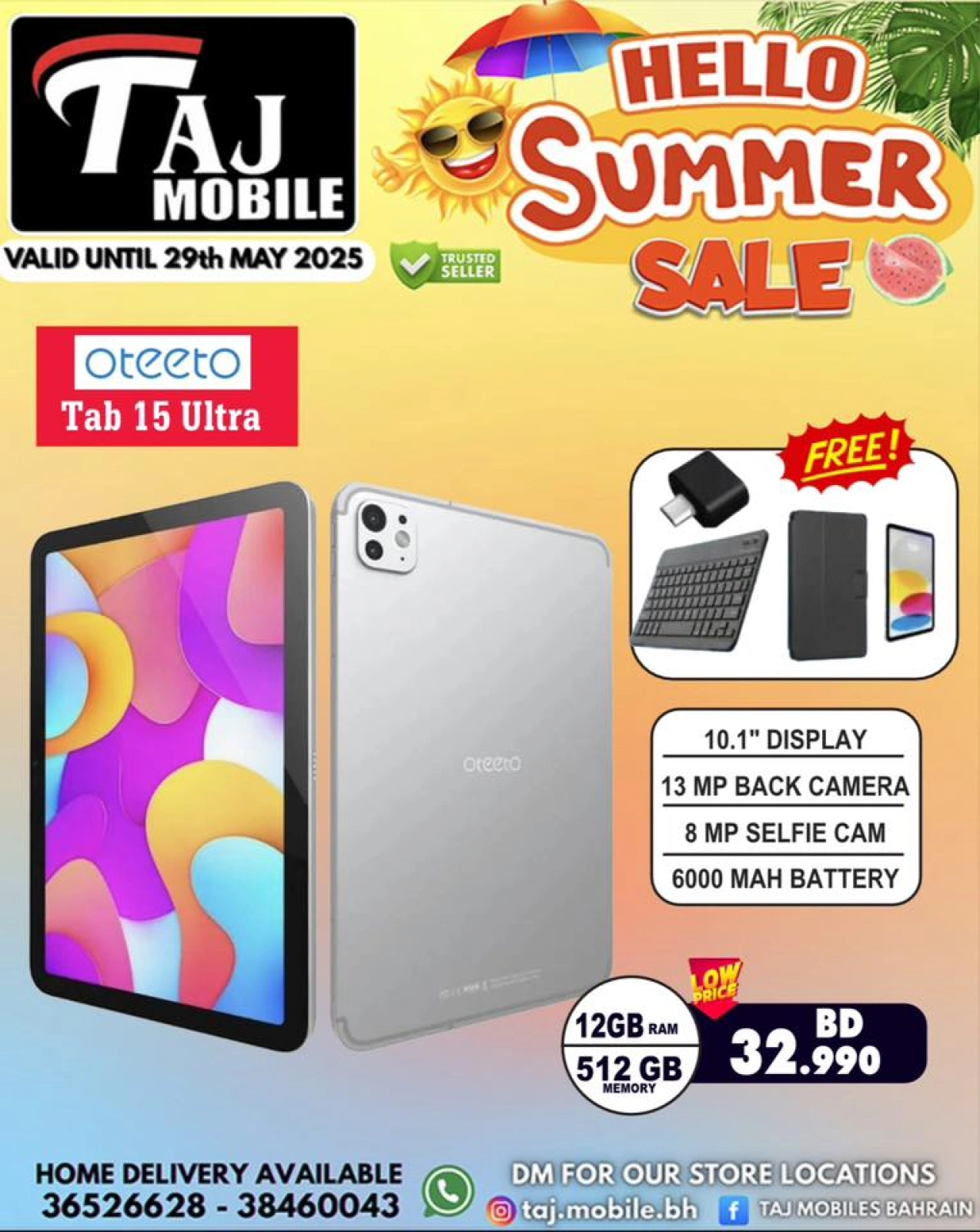 Page 57 in Hello summer offers at Taj Mobiles Bahrain