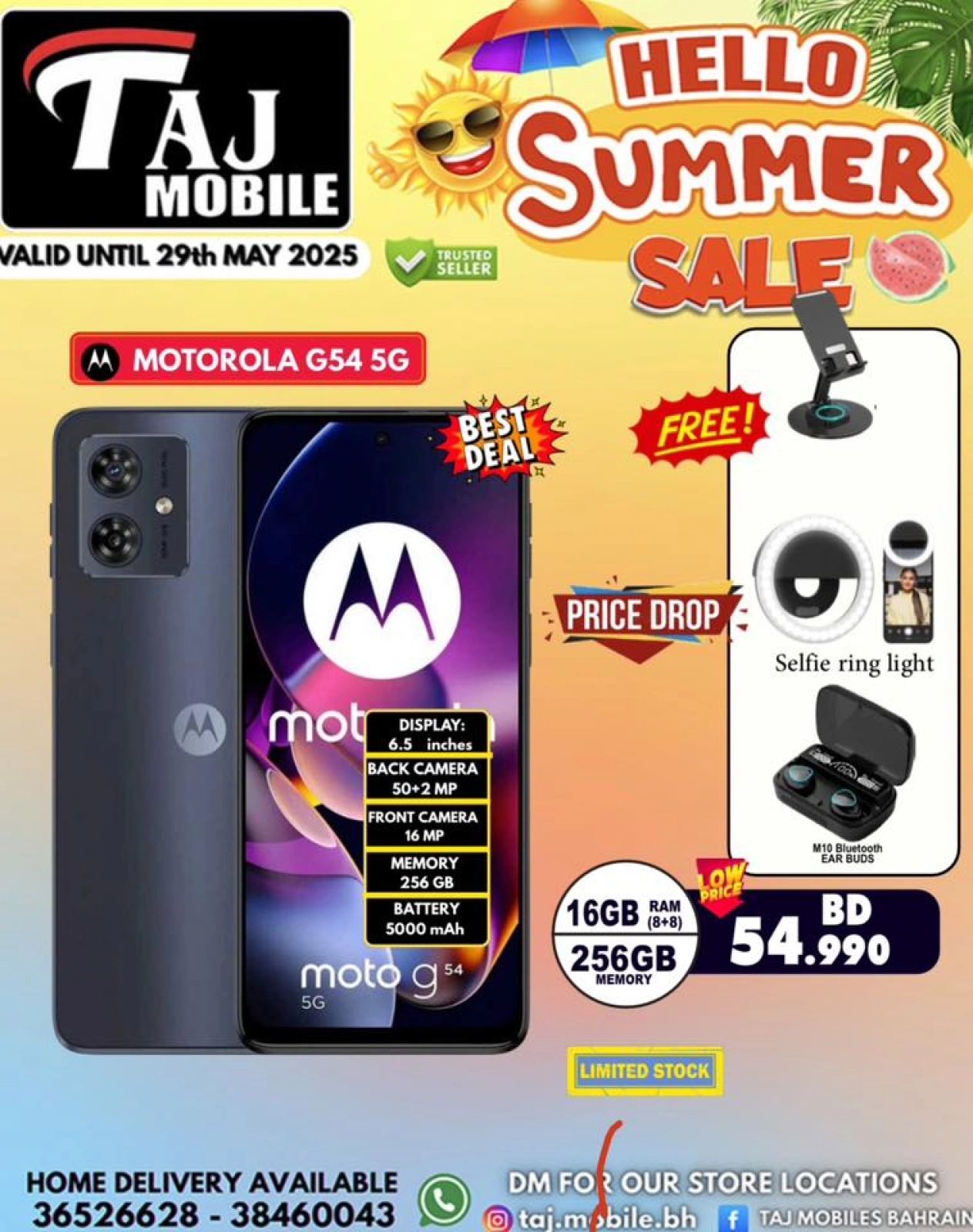 Page 13 in Hello summer offers at Taj Mobiles Bahrain