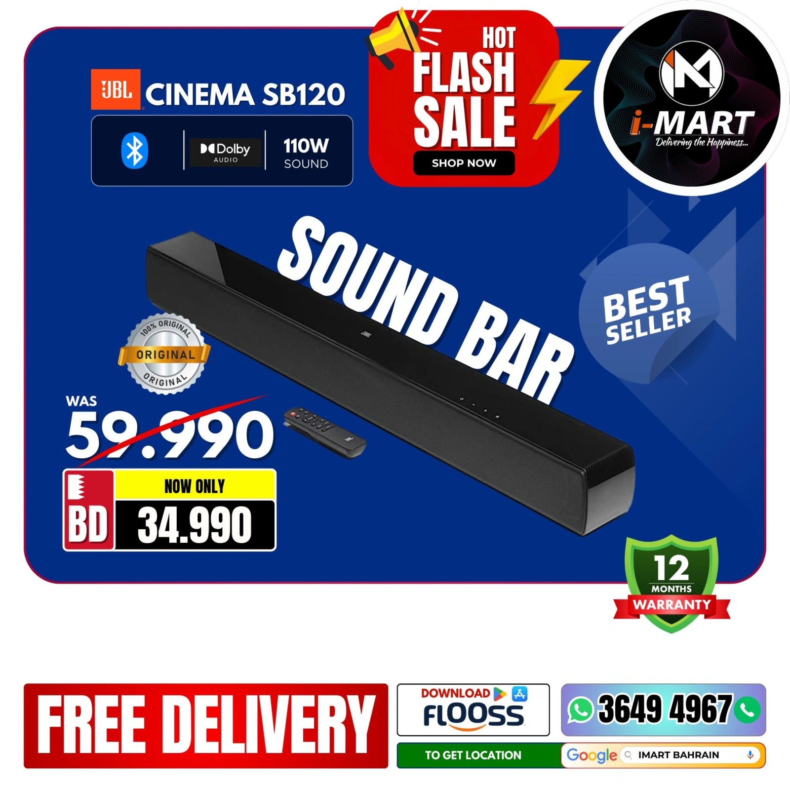 Page 75 in Flash Sale Offers at i Mart Bahrain