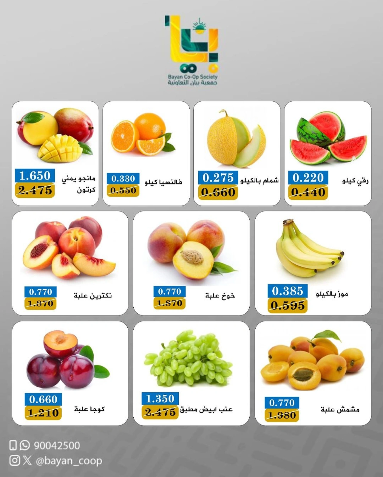 Page 3 in Vegetable and fruit offers at Bayan co-op Kuwait