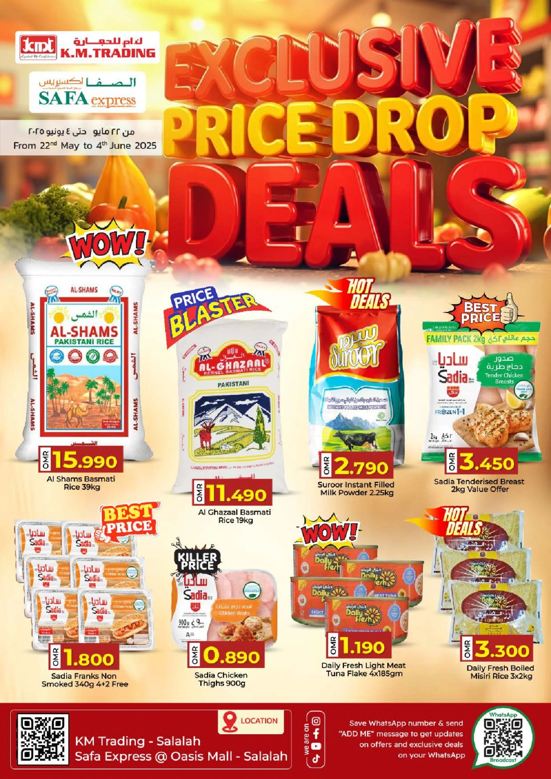 Page 1 in Price Drop at KM trading & Al Safa Oman