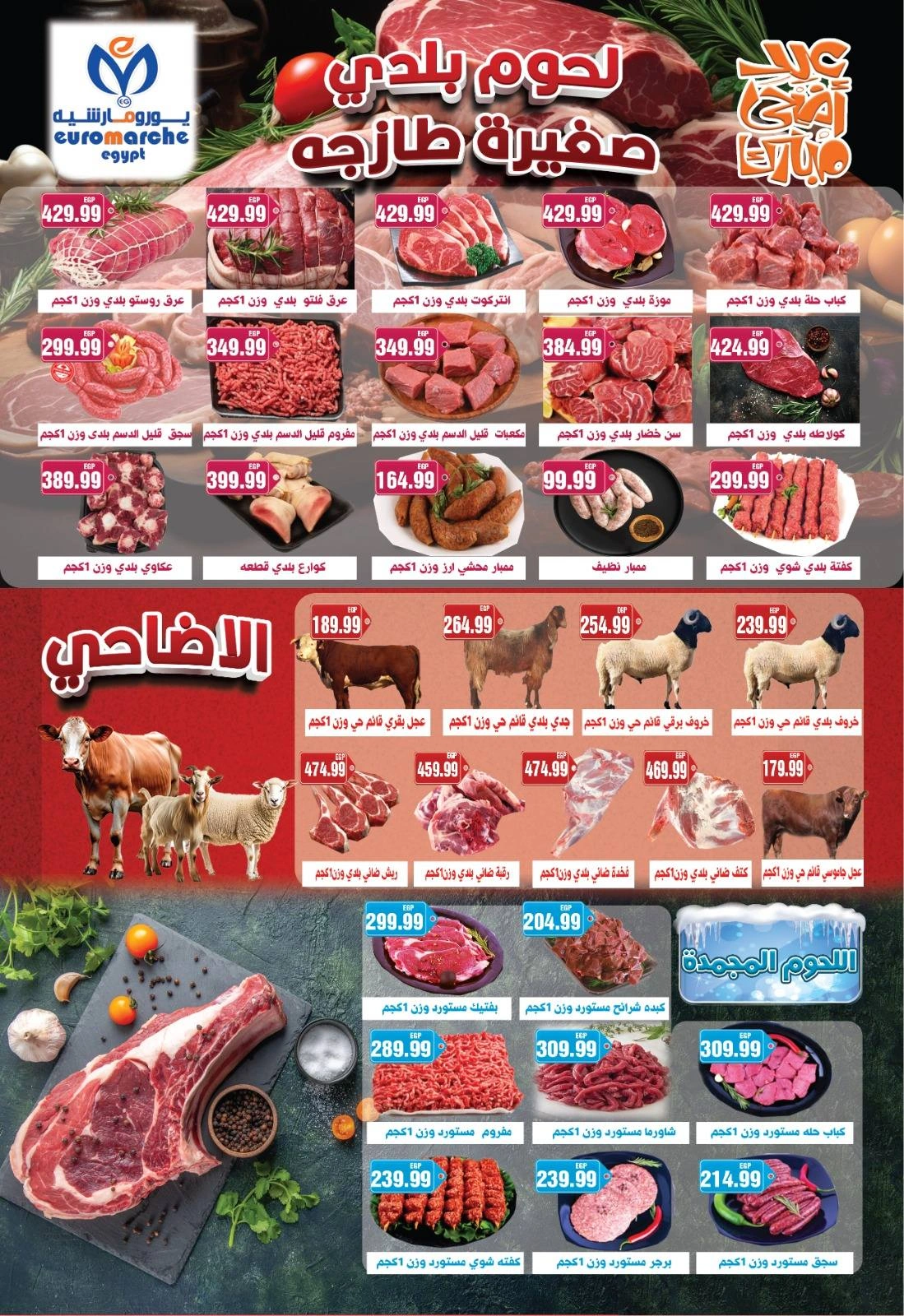 Page 2 in Eid Al Adha Mubarak offers at Euromarche Egypt