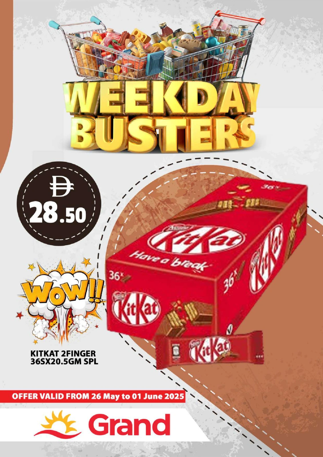 Page 1 in Monday Deals at Grand Hypermarket UAE