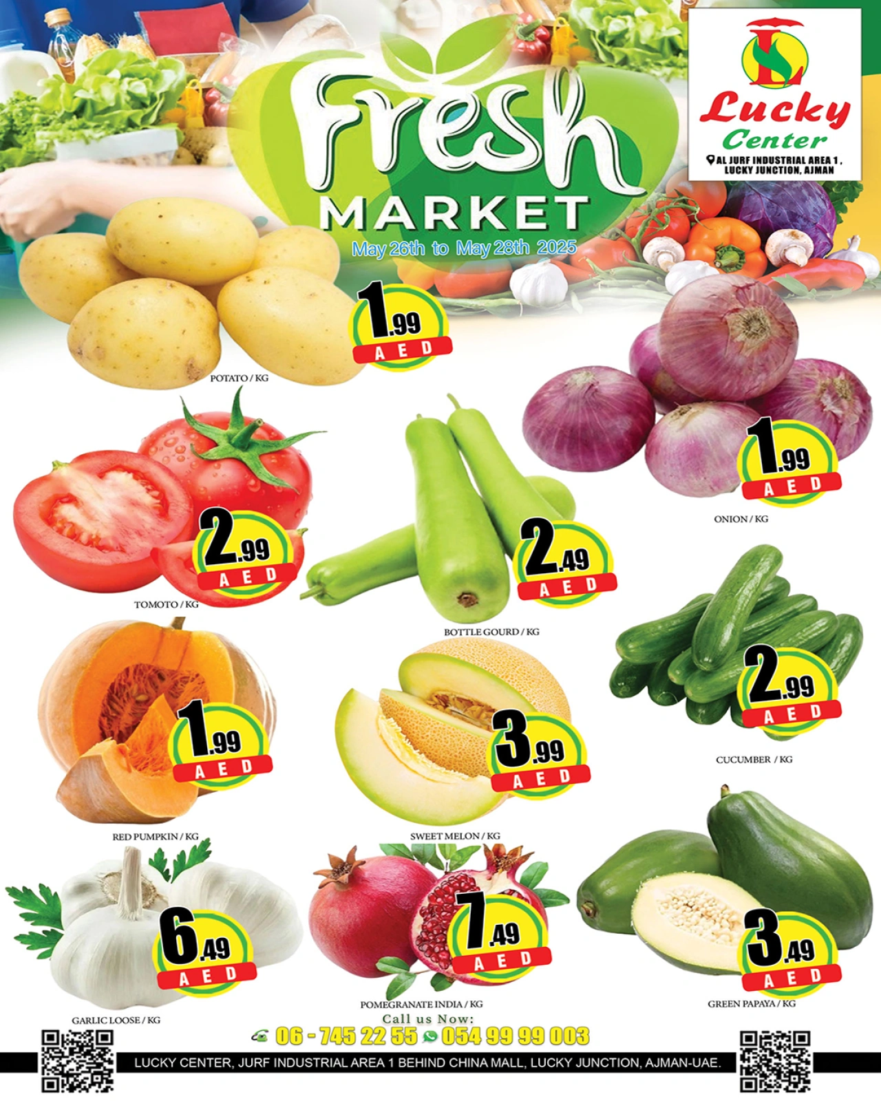 Page 1 in Fresh deals at Lucky Center UAE