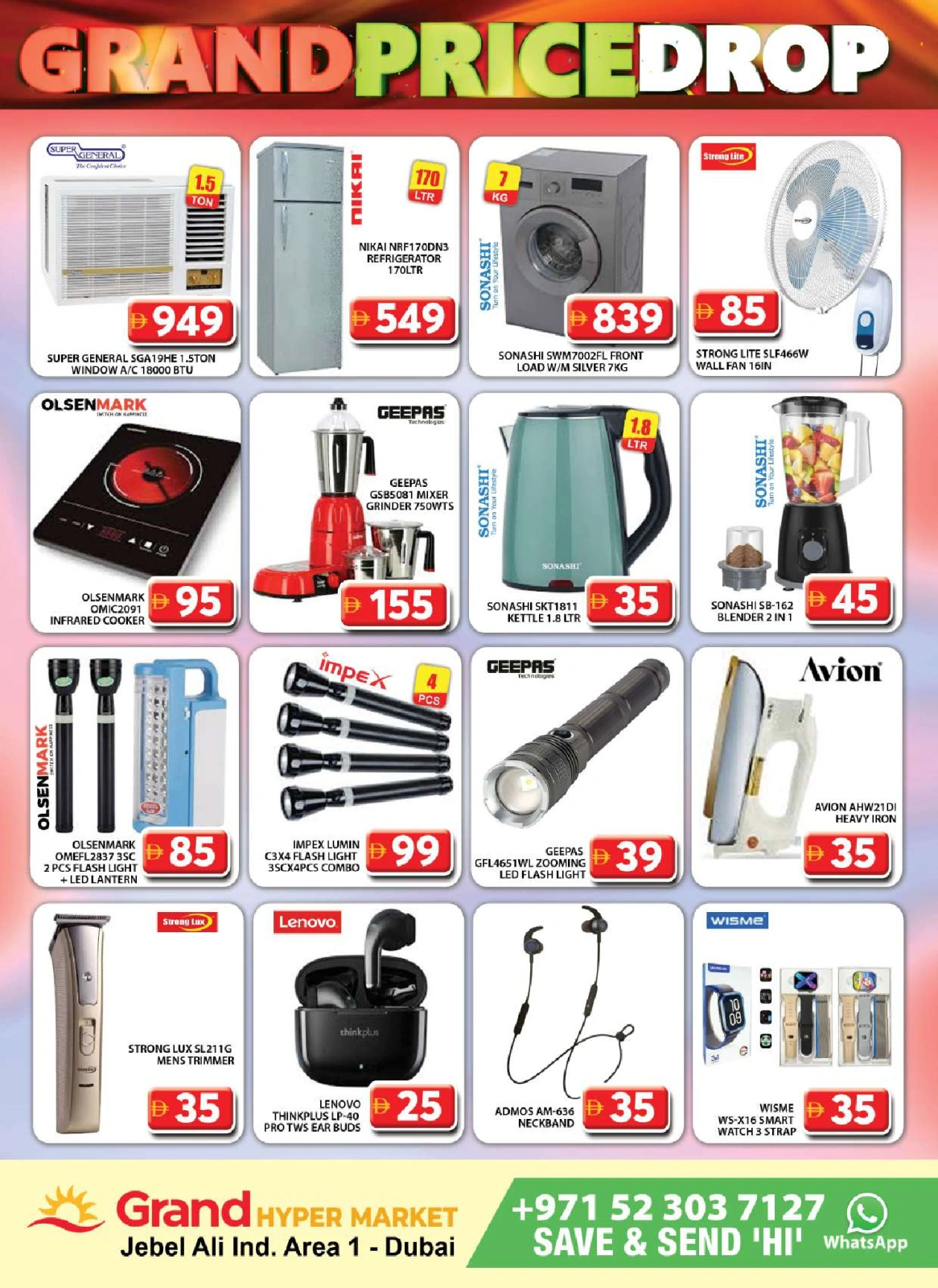 Page 20 in Amazing Tuesday offers at Grand Hypermarket UAE