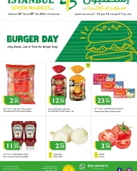 Page 1 in World Burger Day deals at Istanbul supermarket UAE