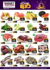 Page 2 in Welcome Eid offers at Budget Food Saudi Arabia