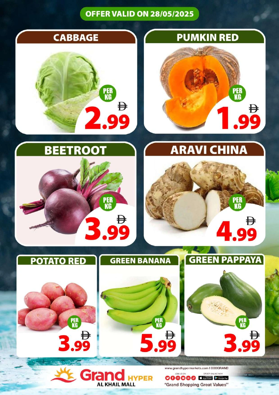 Page 1 in Wednesday offers at Grand Hypermarket UAE