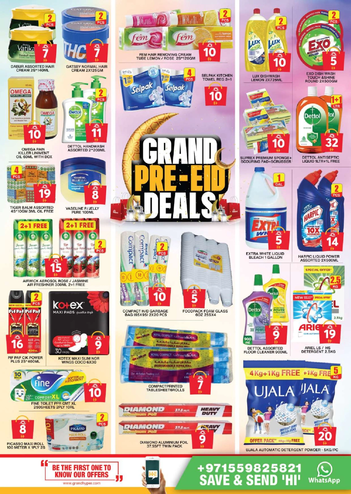Page 10 in Pre Eid Surprise Deals at Grand Hypermarket UAE