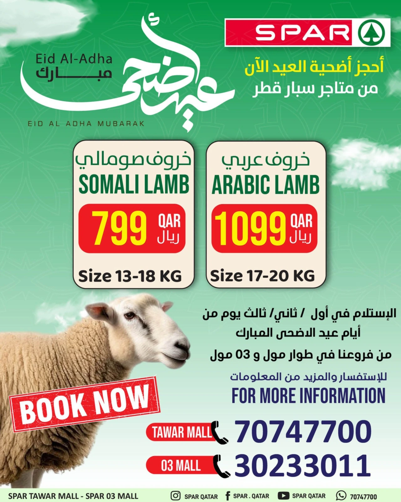 صفحة 2 ضمن عروض عيد الأضحى في سبار قطر