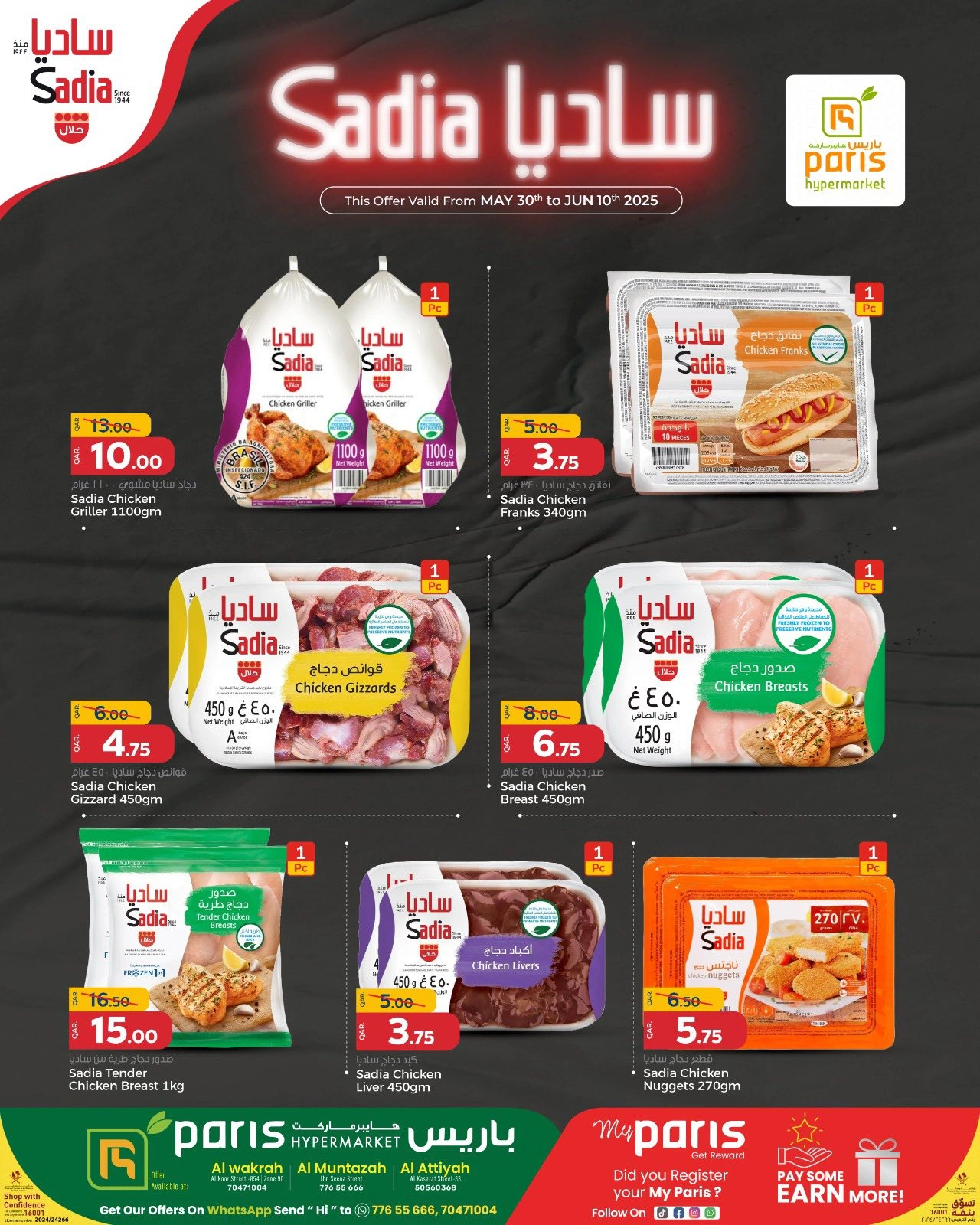 Página 2 |Ofertas productos Sadia en Paris hipermercado Katar