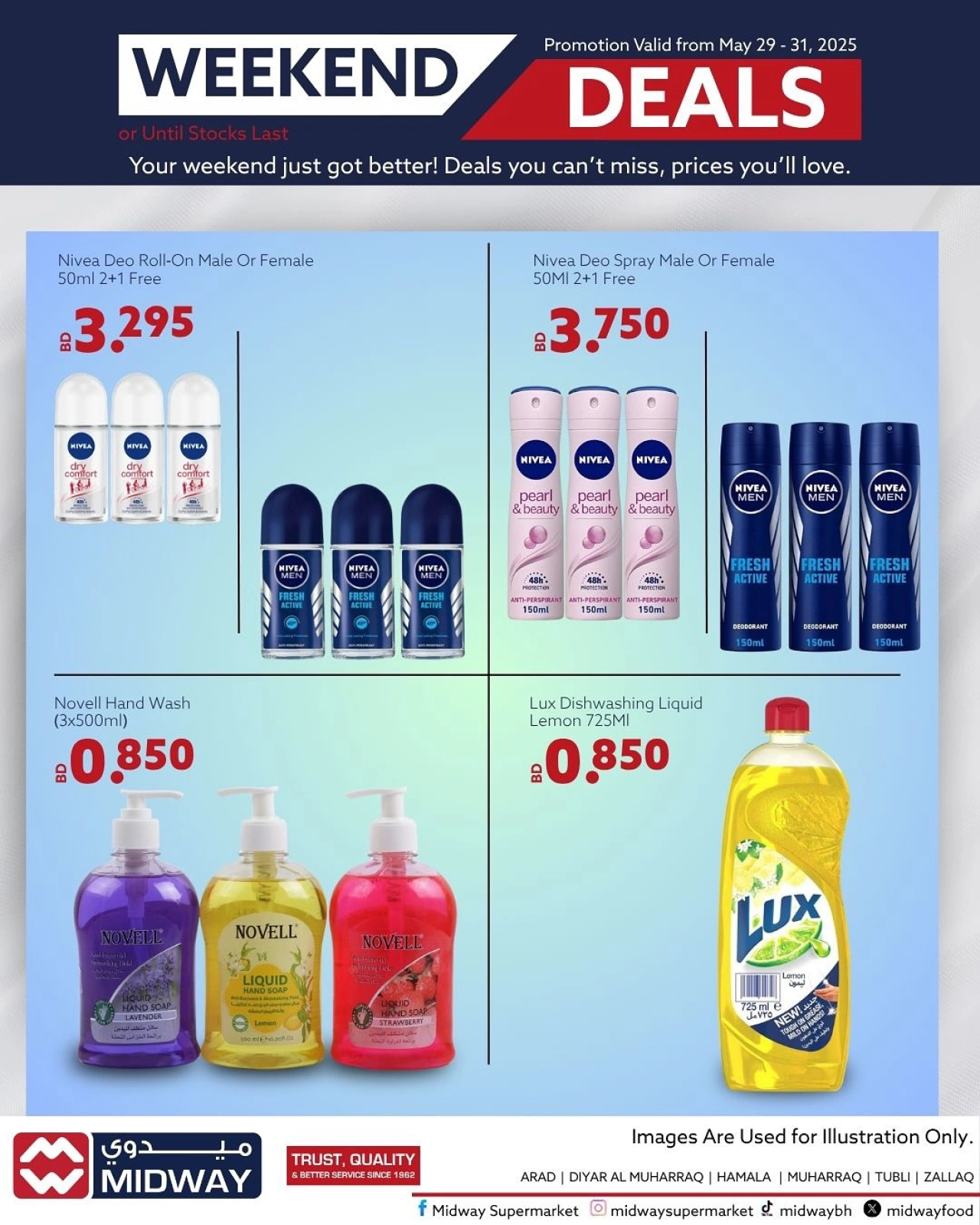 Page 3 dans Offres week-end chez supermarché Midway Bahrein