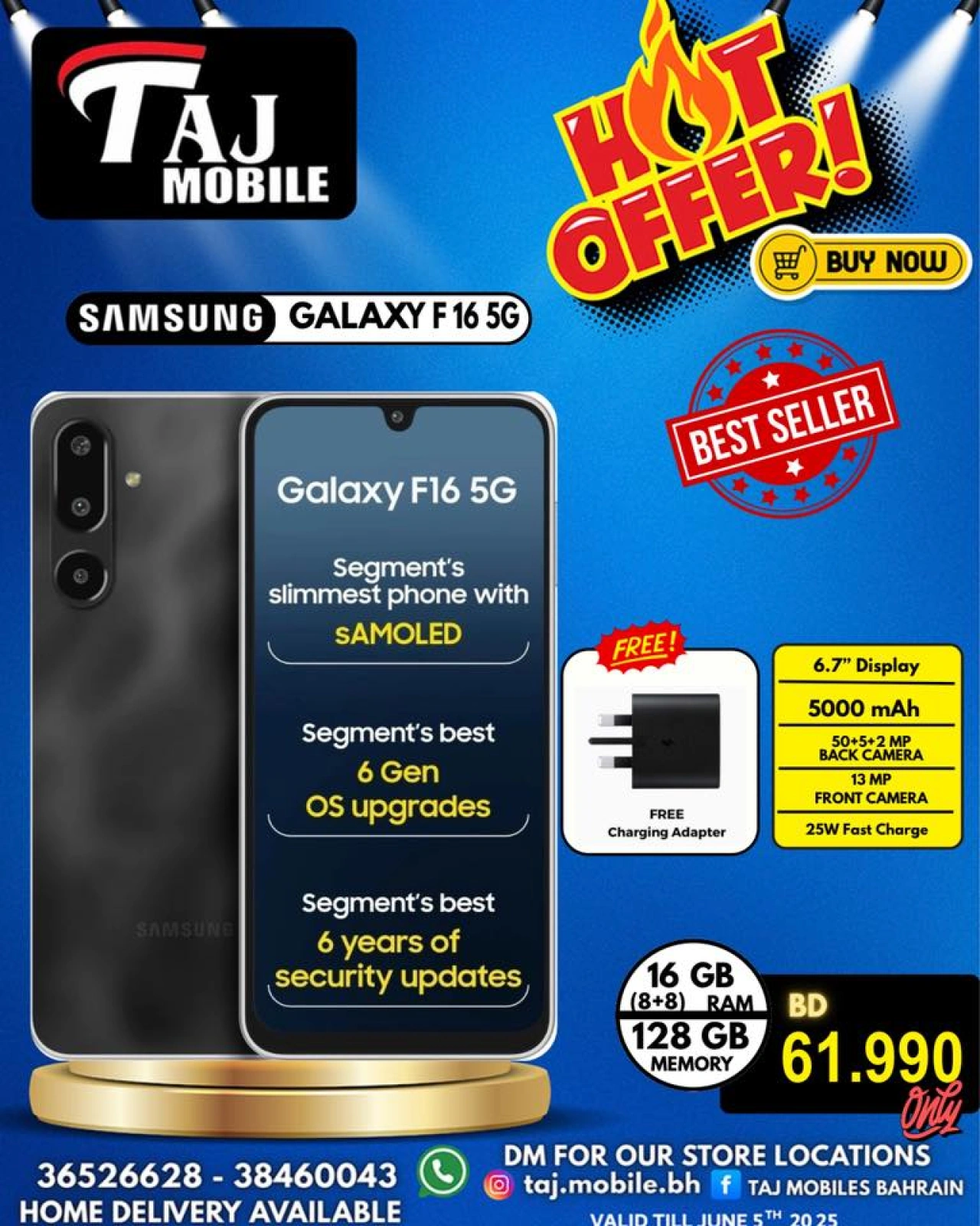 Page 1 in Hot Deals at Taj Mobiles Bahrain