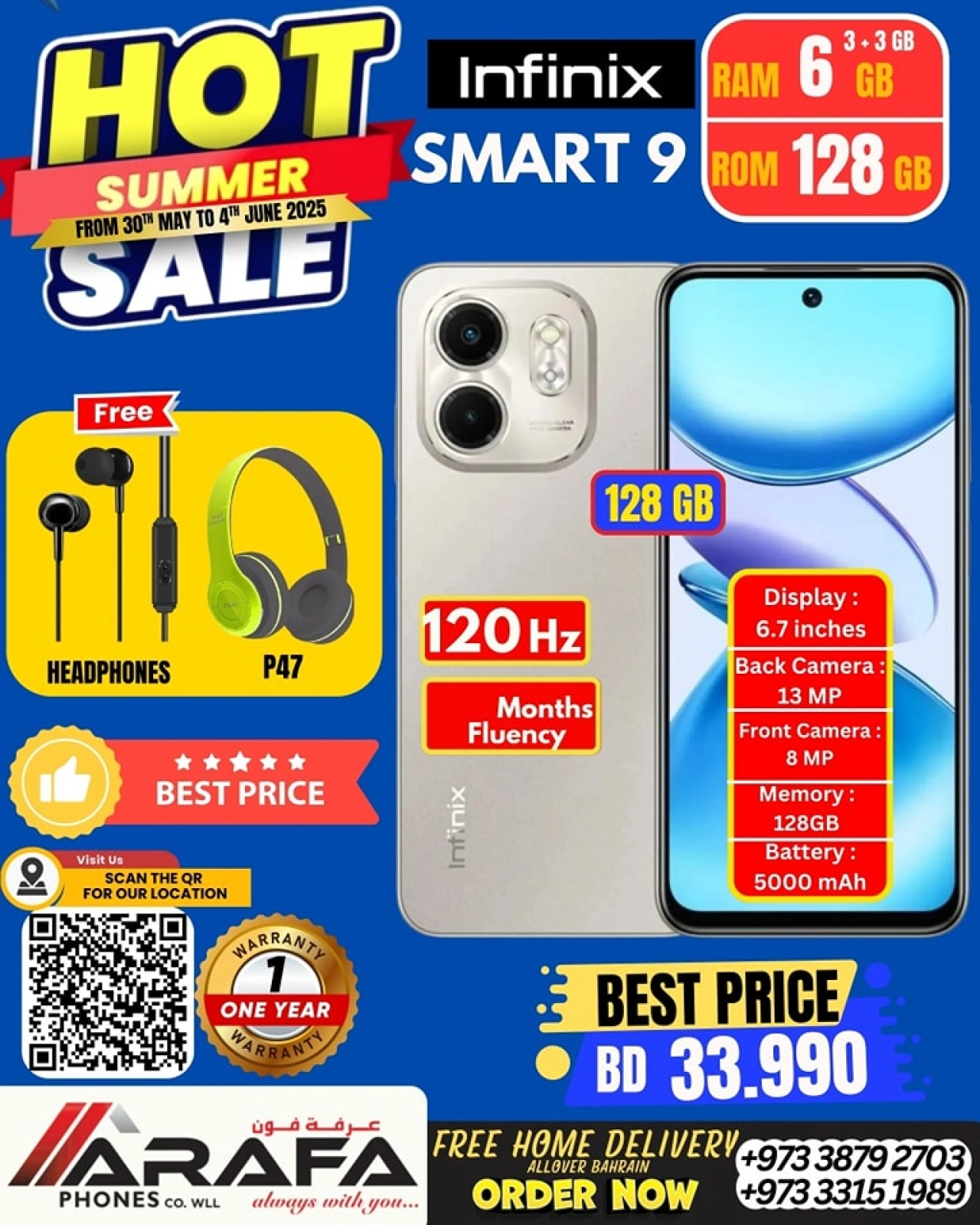 Page 55 in Summer Sale at Arafa phones Bahrain