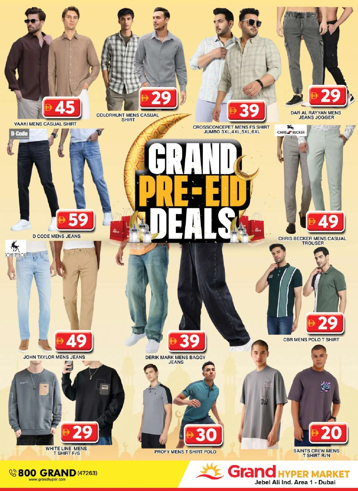 Page 19 in Pre Eid Surprise Deals at Grand Hypermarket UAE