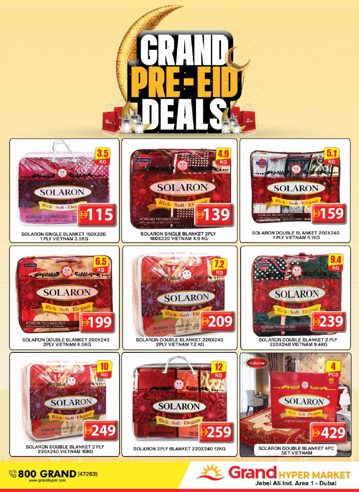 Page 24 in Pre Eid Surprise Deals at Grand Hypermarket UAE