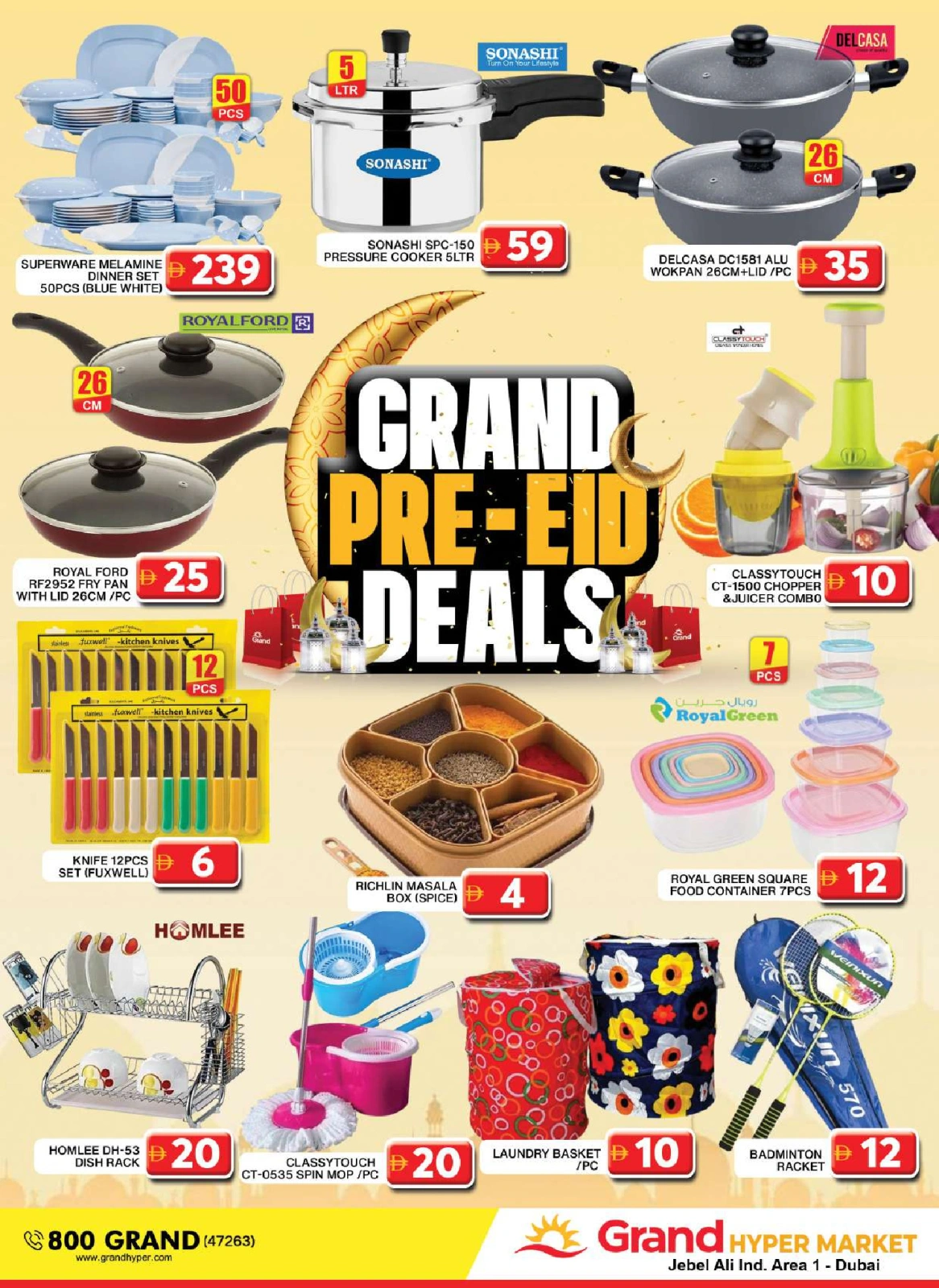 Page 27 in Pre Eid Surprise Deals at Grand Hypermarket UAE