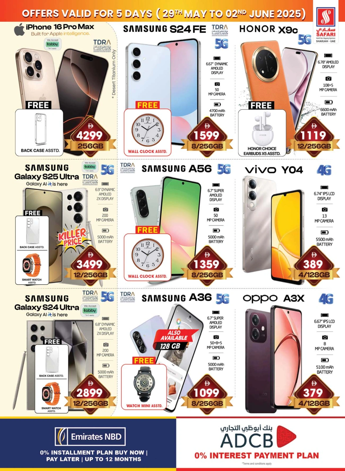 Page 38 in Eid Al Adha offers at Safari hypermarket UAE