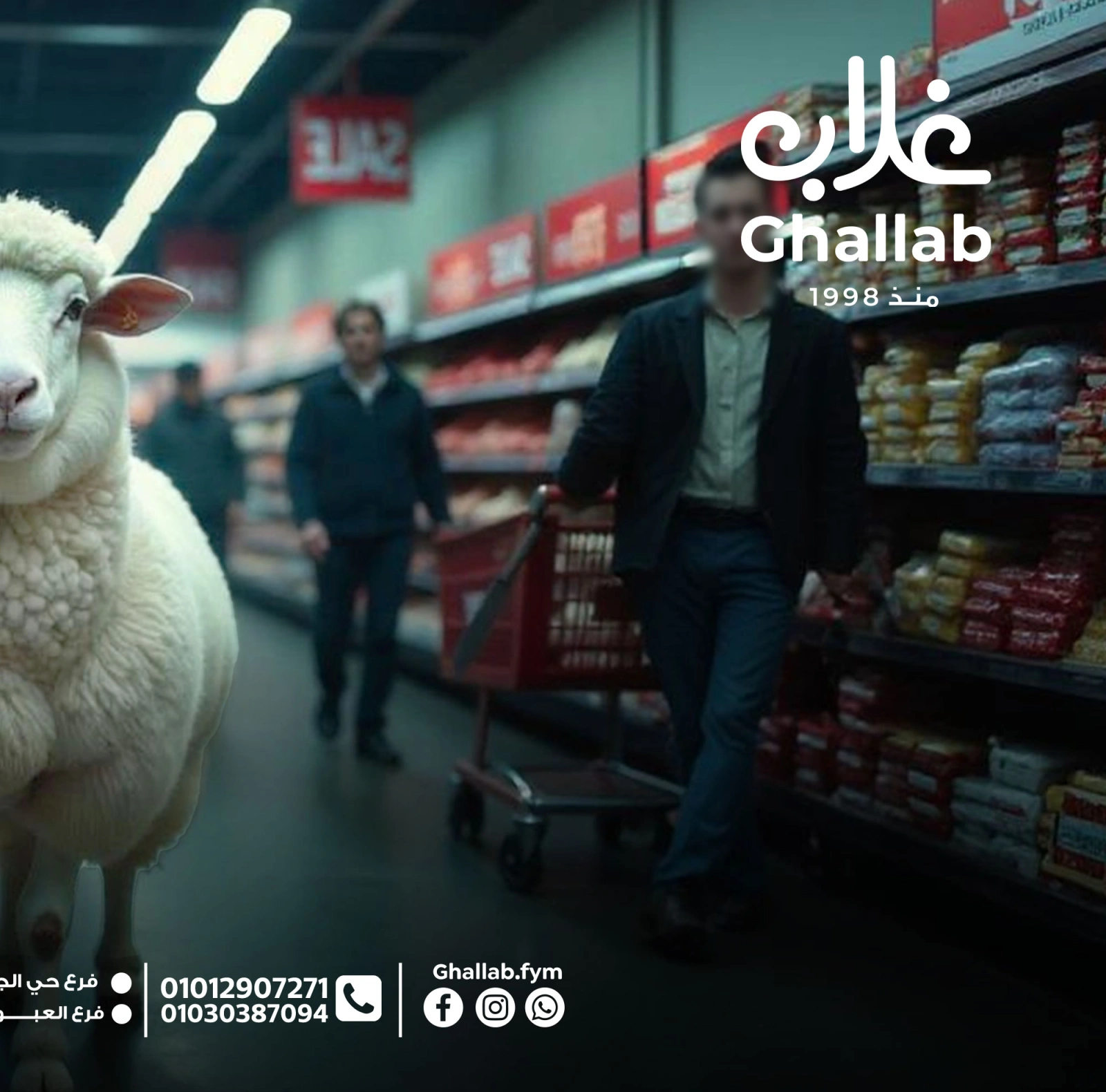 Page 1 dans Offres de l'Aïd Al Adha chez Marchés de Ghallab Egypte