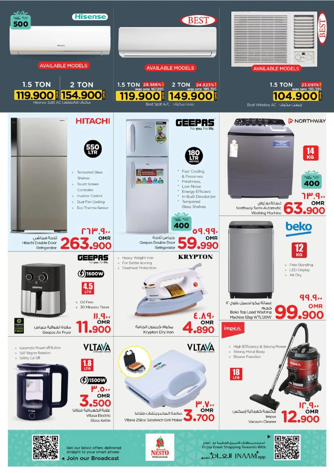 Page 18 in Big 3 Days Offers at Nesto Oman