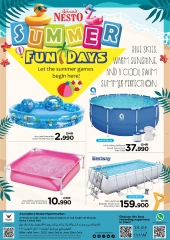 Page 1 in summer fun days at Nesto Oman