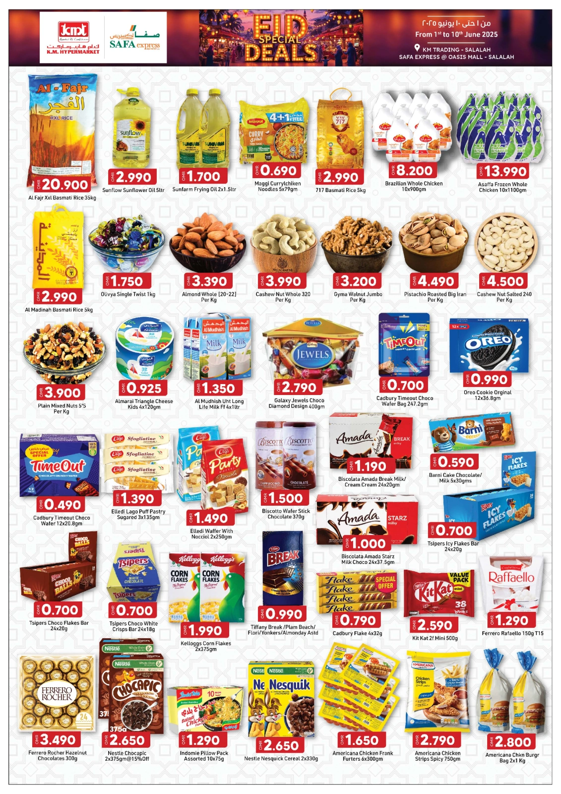 Page 3 in Eid Mubarak Offers at Safa Express Oman