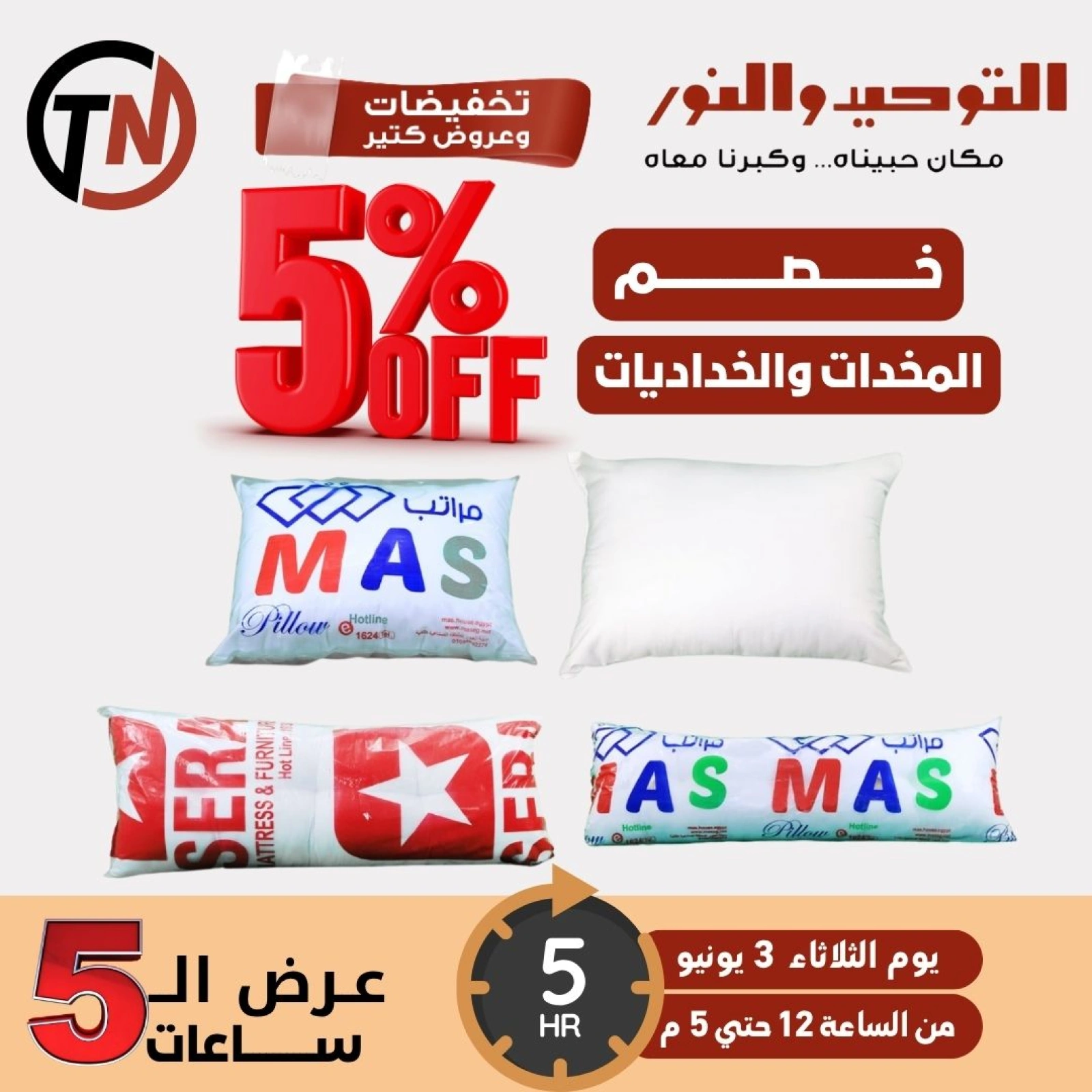 Page 3 dans Offres de 5 heures chez Al Tawheed Welnour Egypte