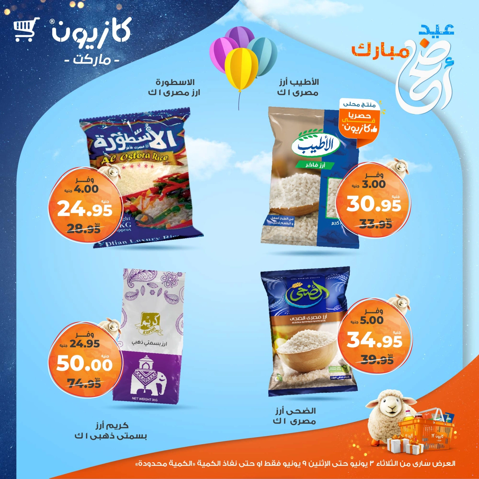Page 10 dans Offres hebdomadaires chez Marché Kazyon Egypte