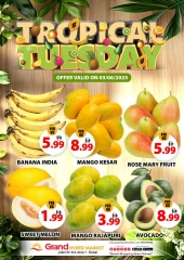 Page 1 in Amazing Tuesday offers at Grand Hypermarket UAE