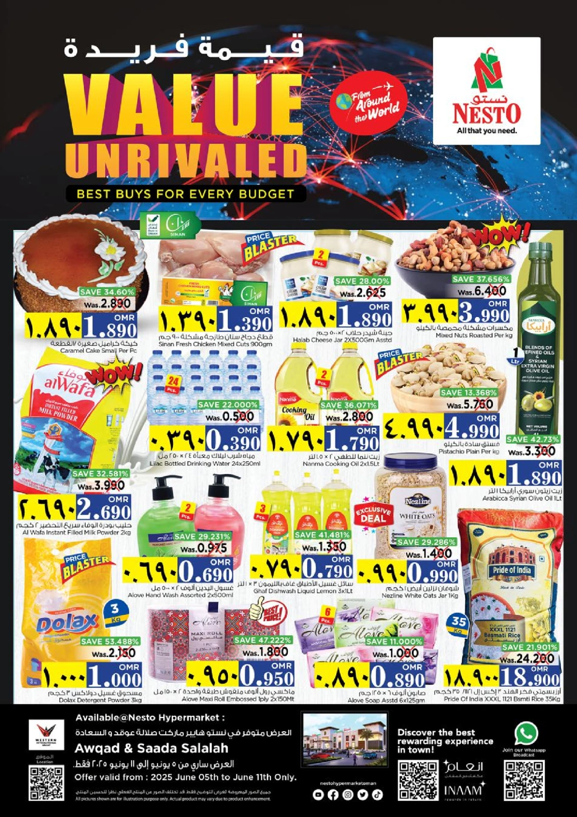 Page 1 in Unrivaled Value offers at Nesto Oman