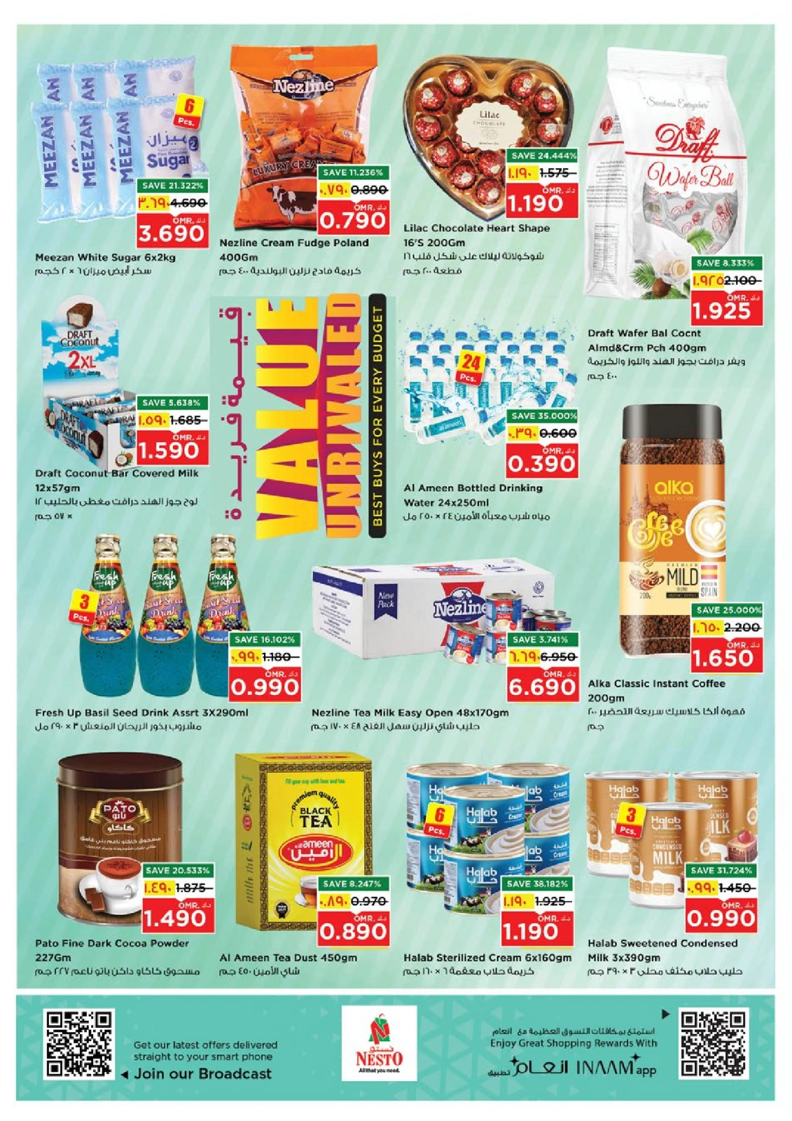 Page 9 in Unrivaled Value offers at Nesto Oman