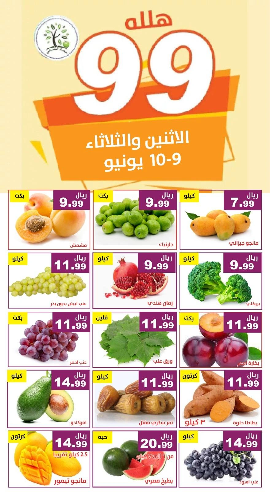 Página 1 en Ofertas 99 halala en Hasad Albasatin Arabia Saudita